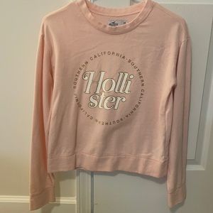 Hollister pink sweatshirt XS